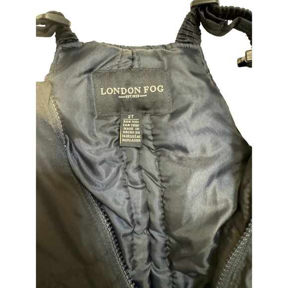 Toddler London Fog Snowsuit Overalls - Picture 3 of 5